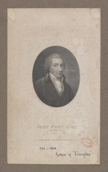 Unknown, John Home Esq.