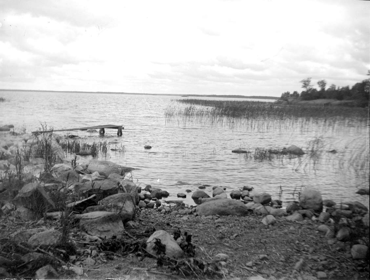 August Fredrik Schagerström, Lake Tämmer in Harbonäs, Harbo parish, Uppland in June 1925