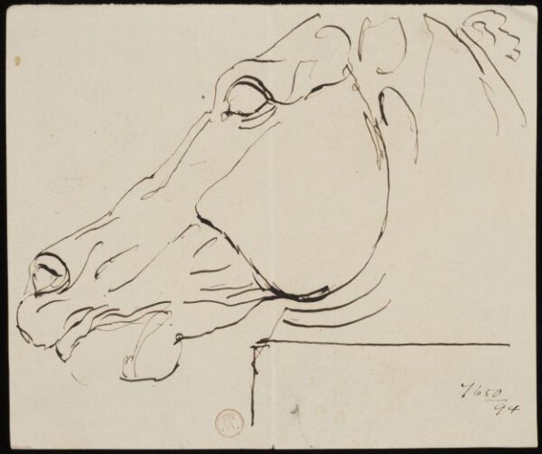 William Etty, Drawing