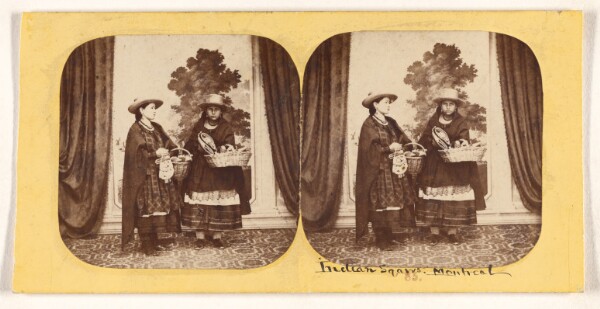 William Notman, Indian Squaws, Montreal.