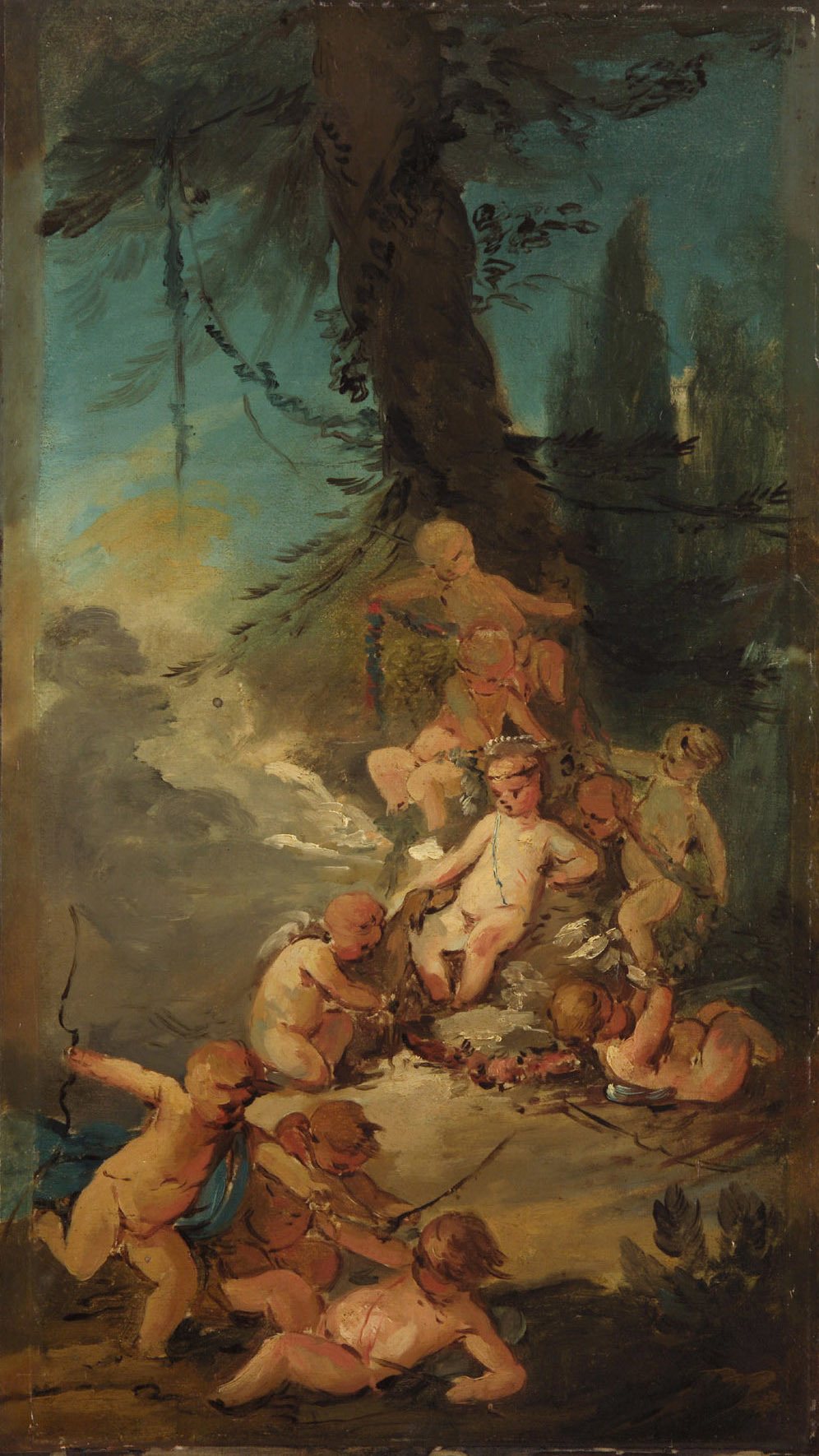 Giuseppe Bernardino Bison, Crowning of Cupid