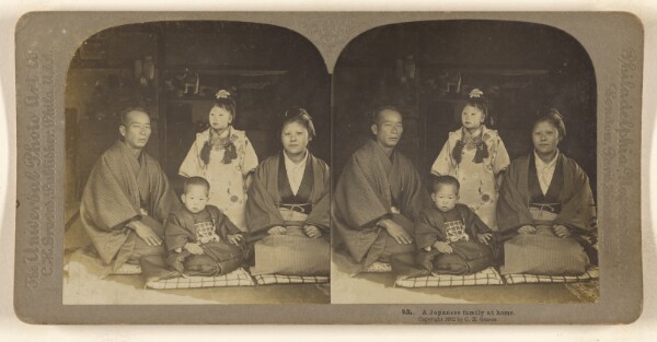 Carleton H. Graves, A Japanese family at home.