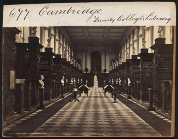 Francis Frith, Cambridge.  Trinity College Library