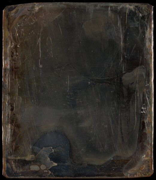 Unknown, [Daguerreotype plate with no image]
