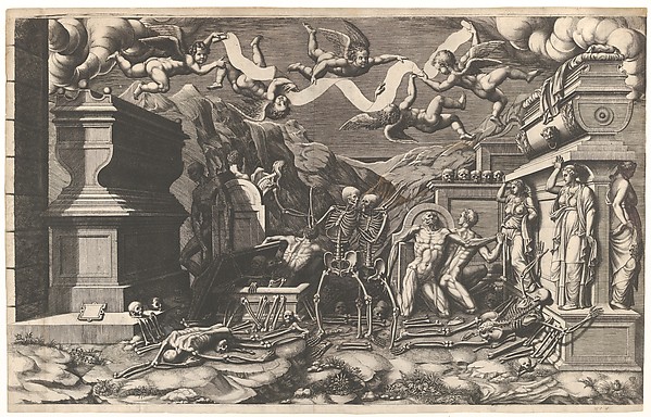 Giorgio Ghisi, The Vision of Ezekiel