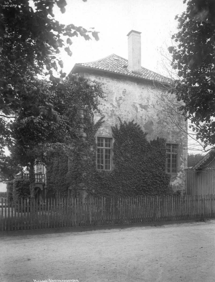 Anders Beer Wilse, Skrivergården, Mandal 2.