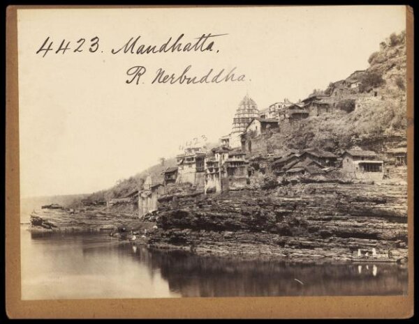 Francis Frith, Mandhatta.  R. Nerbuddha
