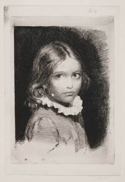 Carl Bloch, Portræt af Clara Emilie Rose Bloch