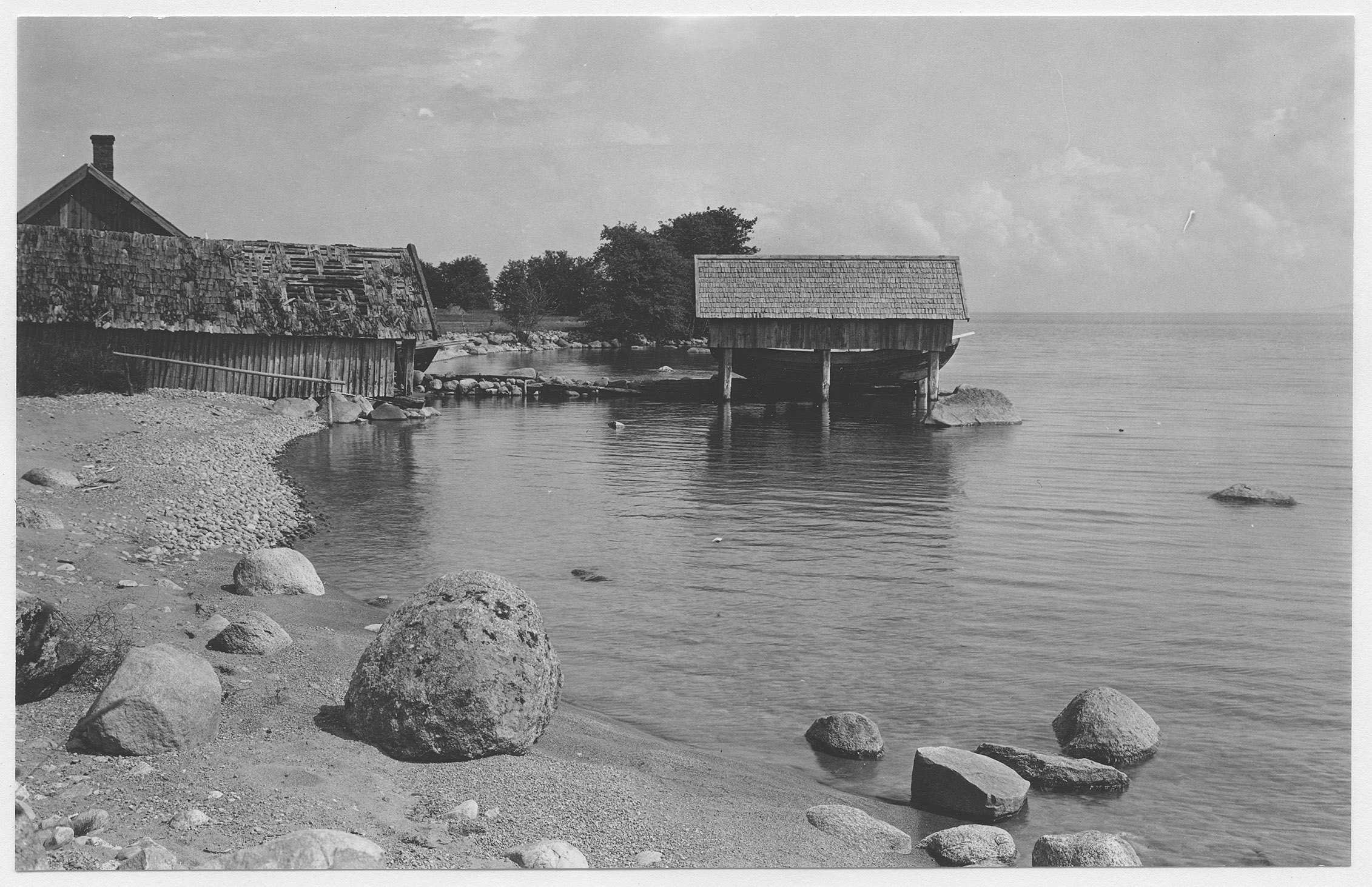 Mårten Sjöbeck, Vättern, båthus