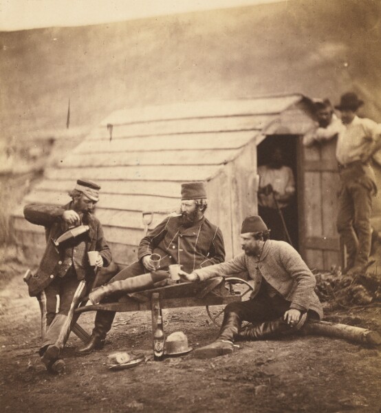 Roger Fenton, Hardships in the Camp