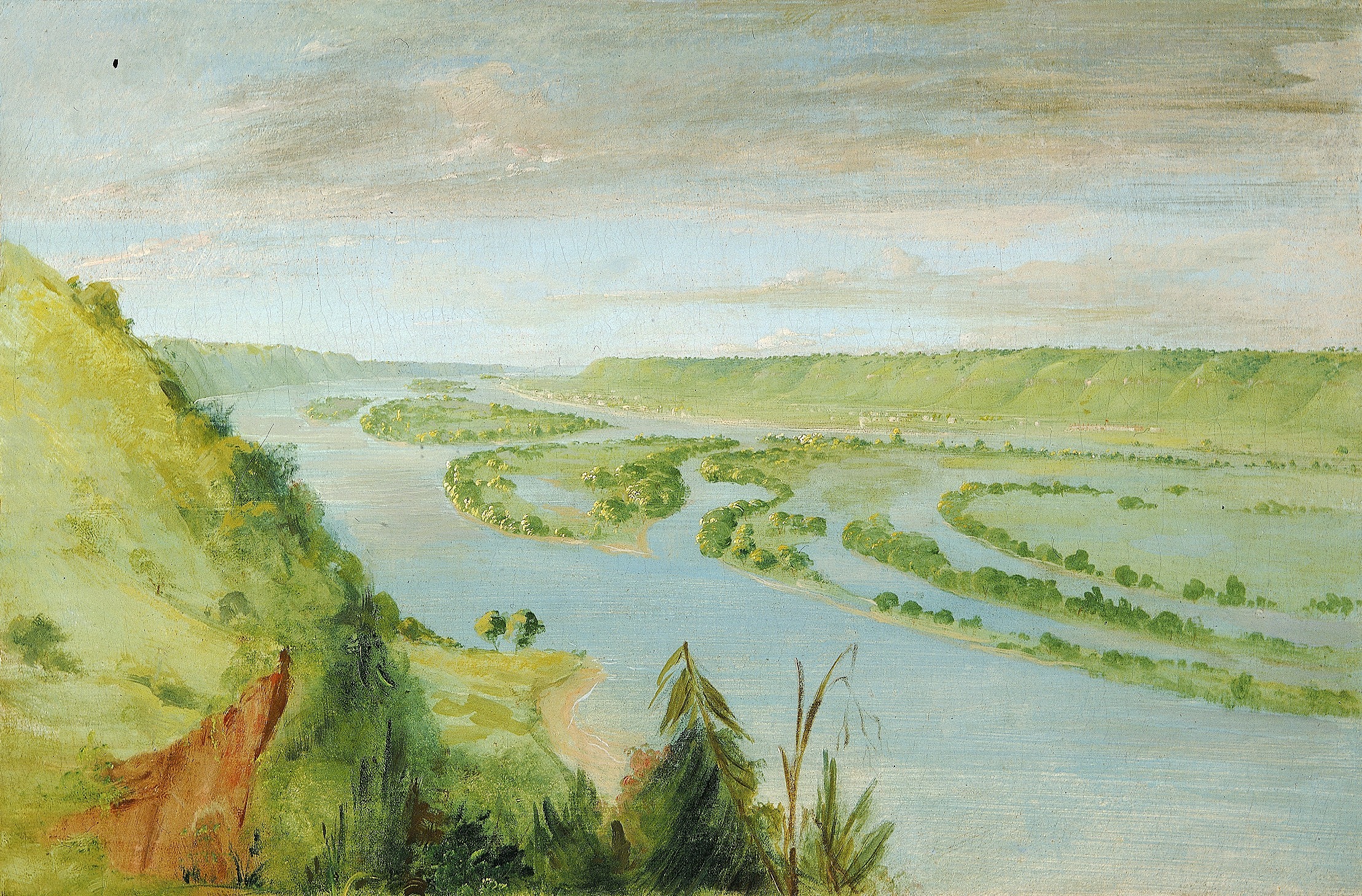 George Catlin, Prairie du Chien, United States Garrison