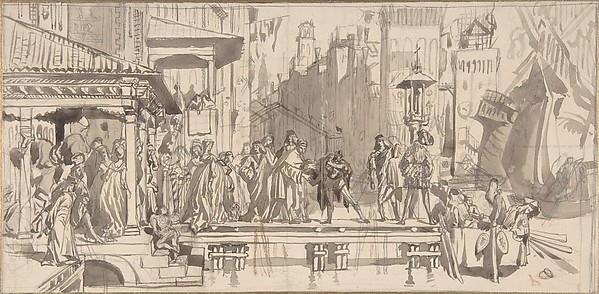 James Tissot, The Departure of the Prodigal Son