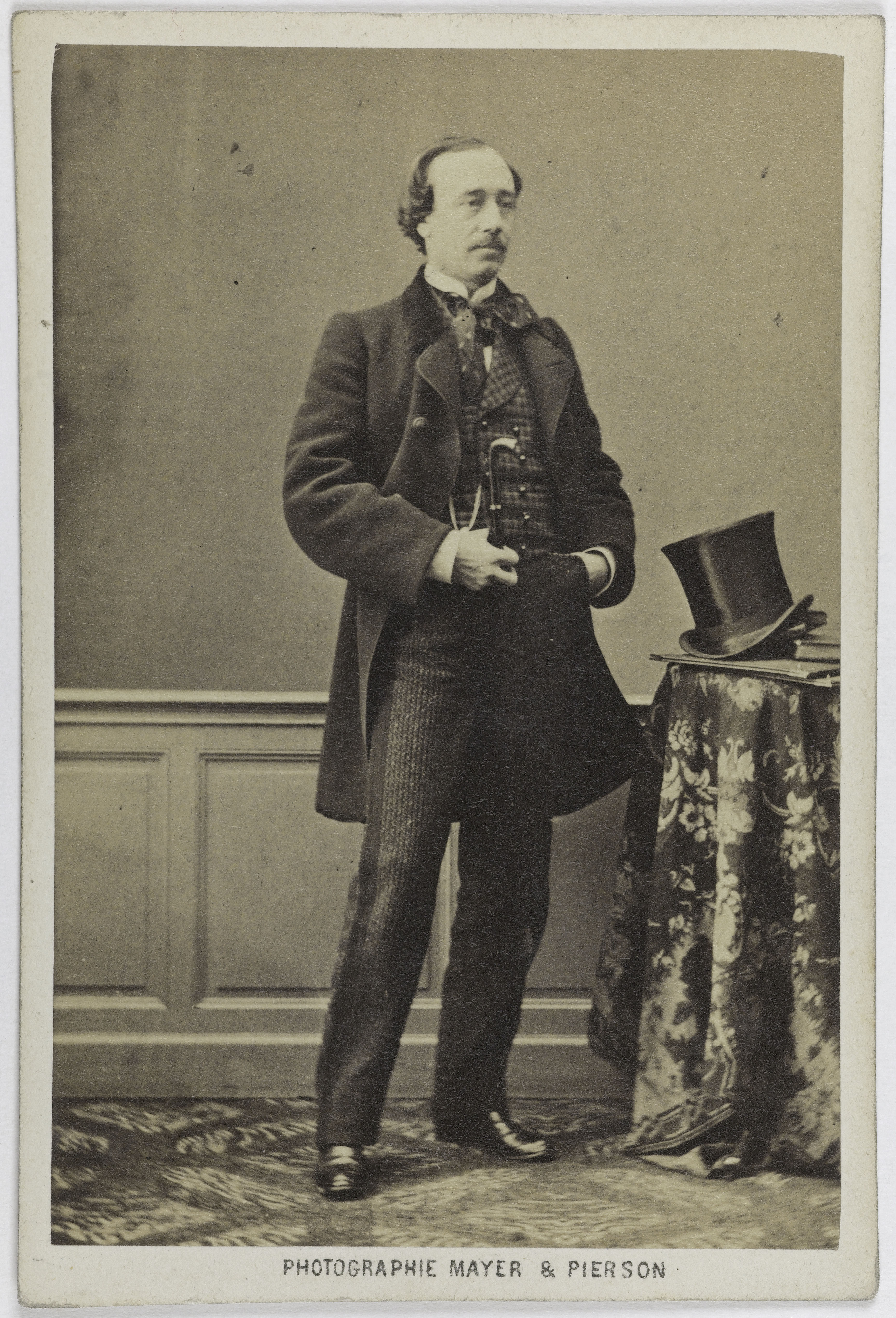 Mayer Frères et Pierson, Portrait de Charles Ponchard (1824-1891), (acteur, chanteur lyrique, metteur en scène)