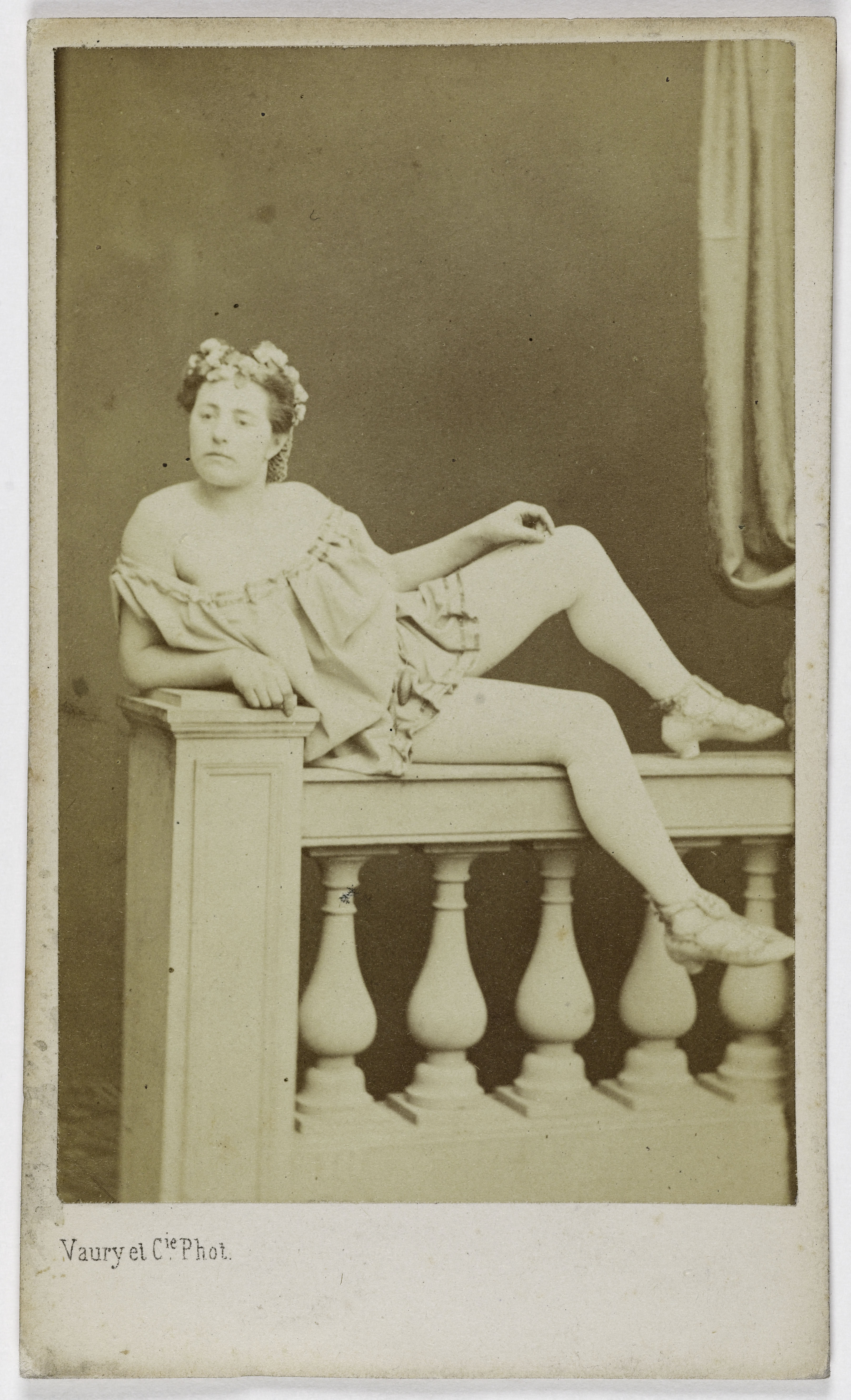 Vaury et Cie, Portrait d'Ernestine (actrice au théâtre du Châtelet)