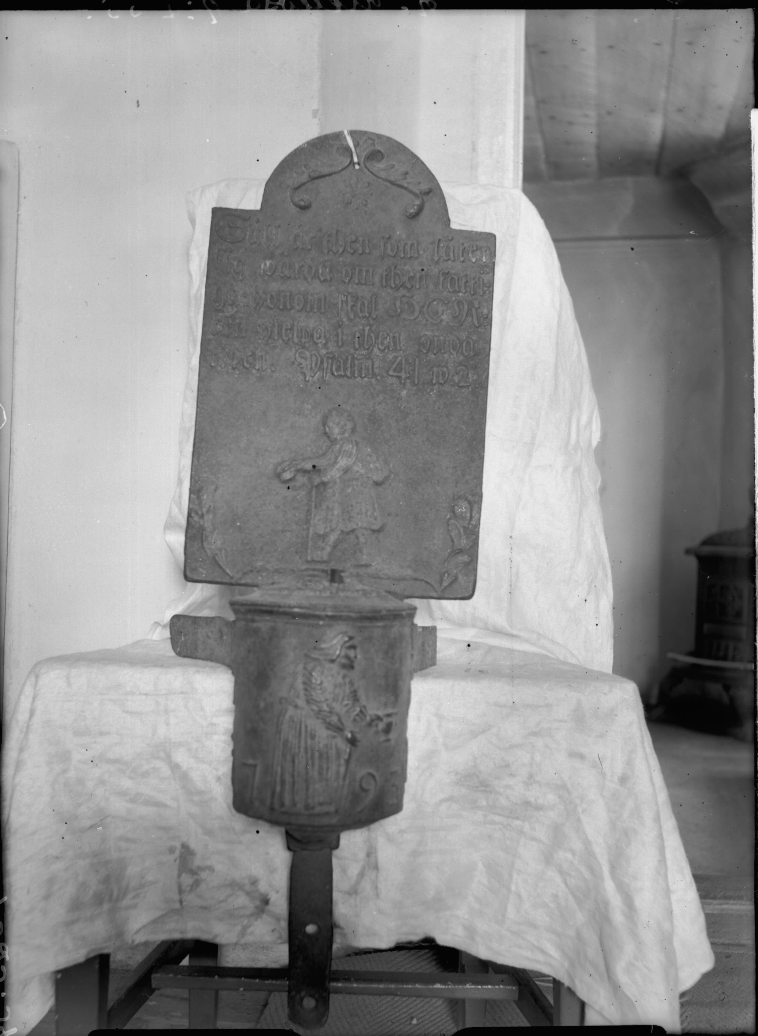 Bertil Waldén, Mellösa kyrka