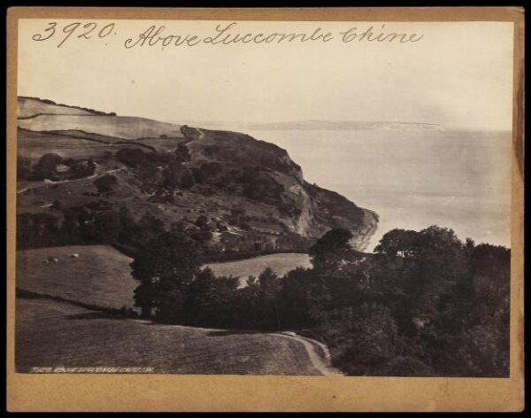 Francis Frith, Above Luccombe Chine