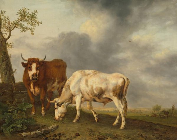 Jan Kobell (II), Oxen in the Meadow