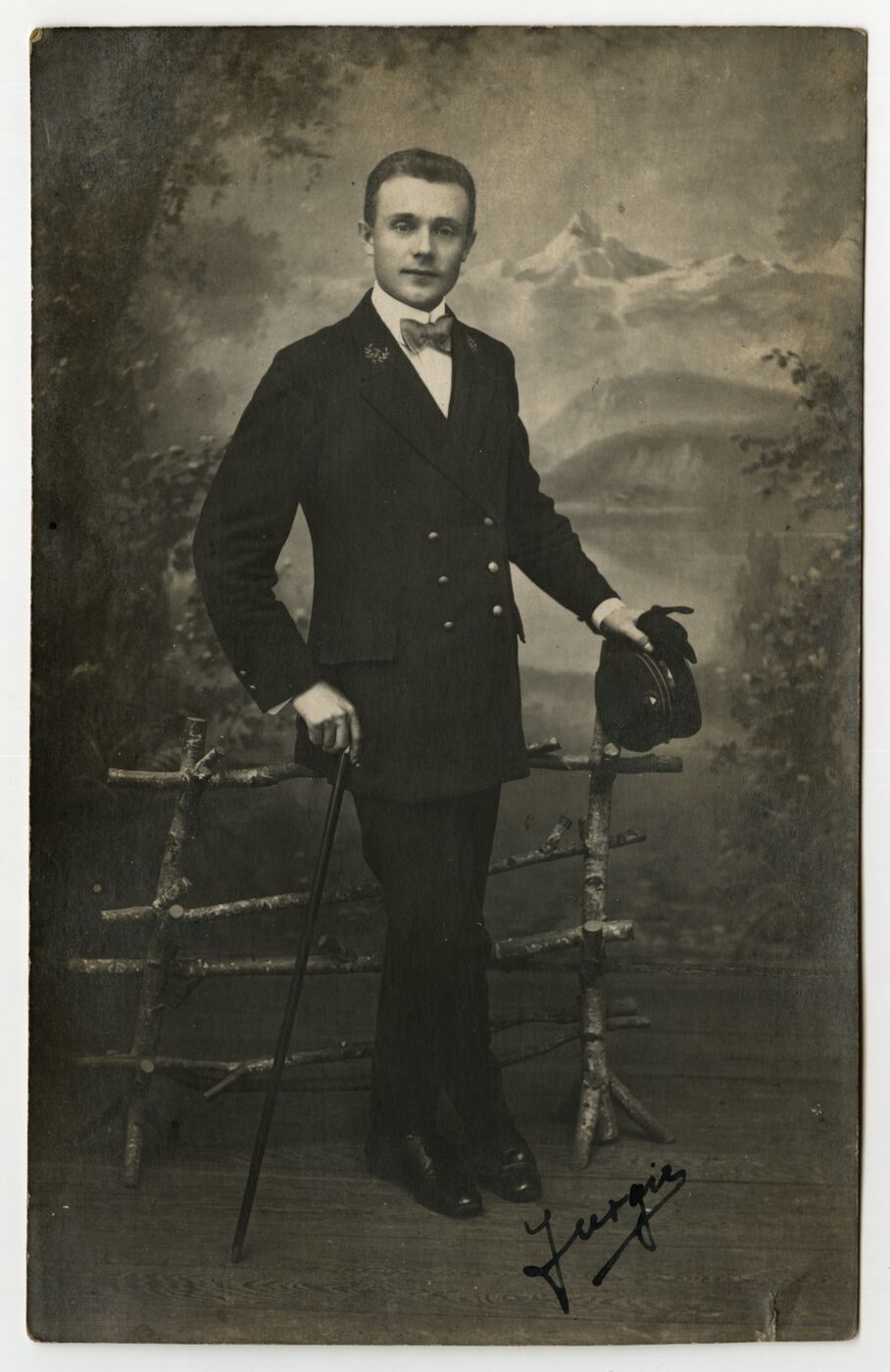 Nežinomas fotografas, Vyro portretas