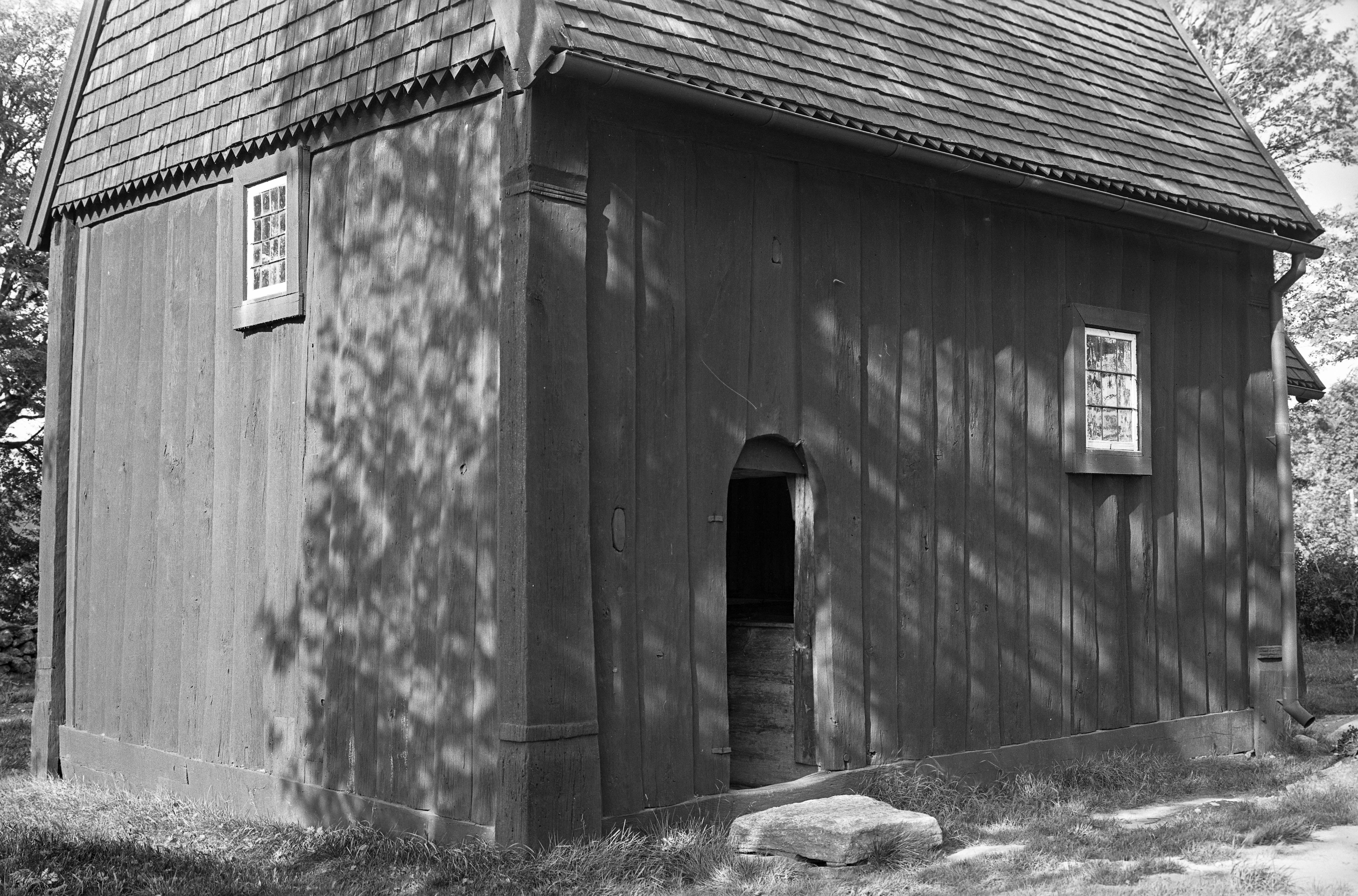Mårten Sjöbeck, Hedareds stavkyrka, från sydväst