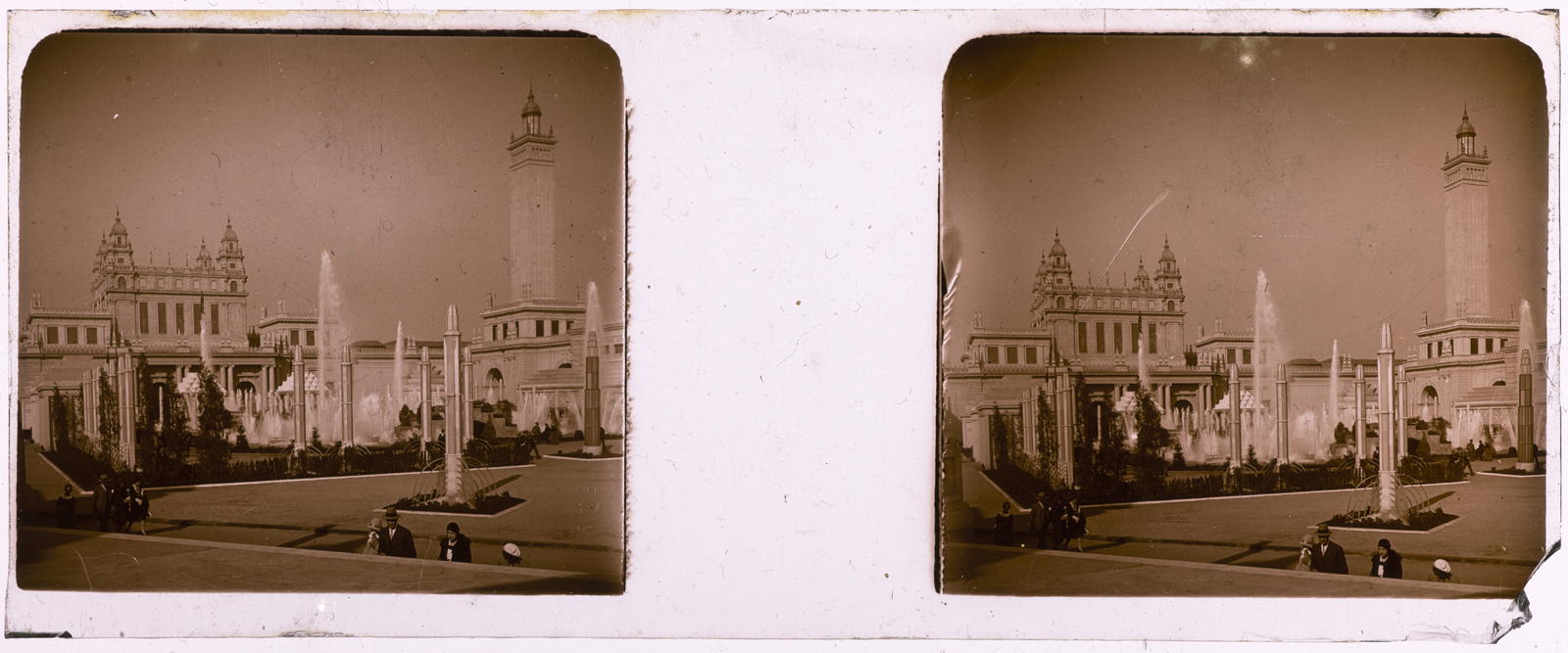 Desconegut, [Sources and palace of Montjuïc]