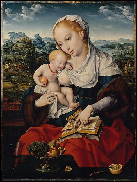 Joos van Cleve, Virgin and Child