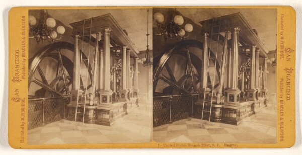 Eadweard J. Muybridge, United States Branch Mint, S.F. Engine.
