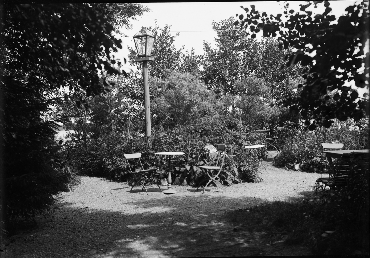 Skötsner-Edhlund, The café of the Godtemplars at Krutudden, Östhammar, Uppland around 1925