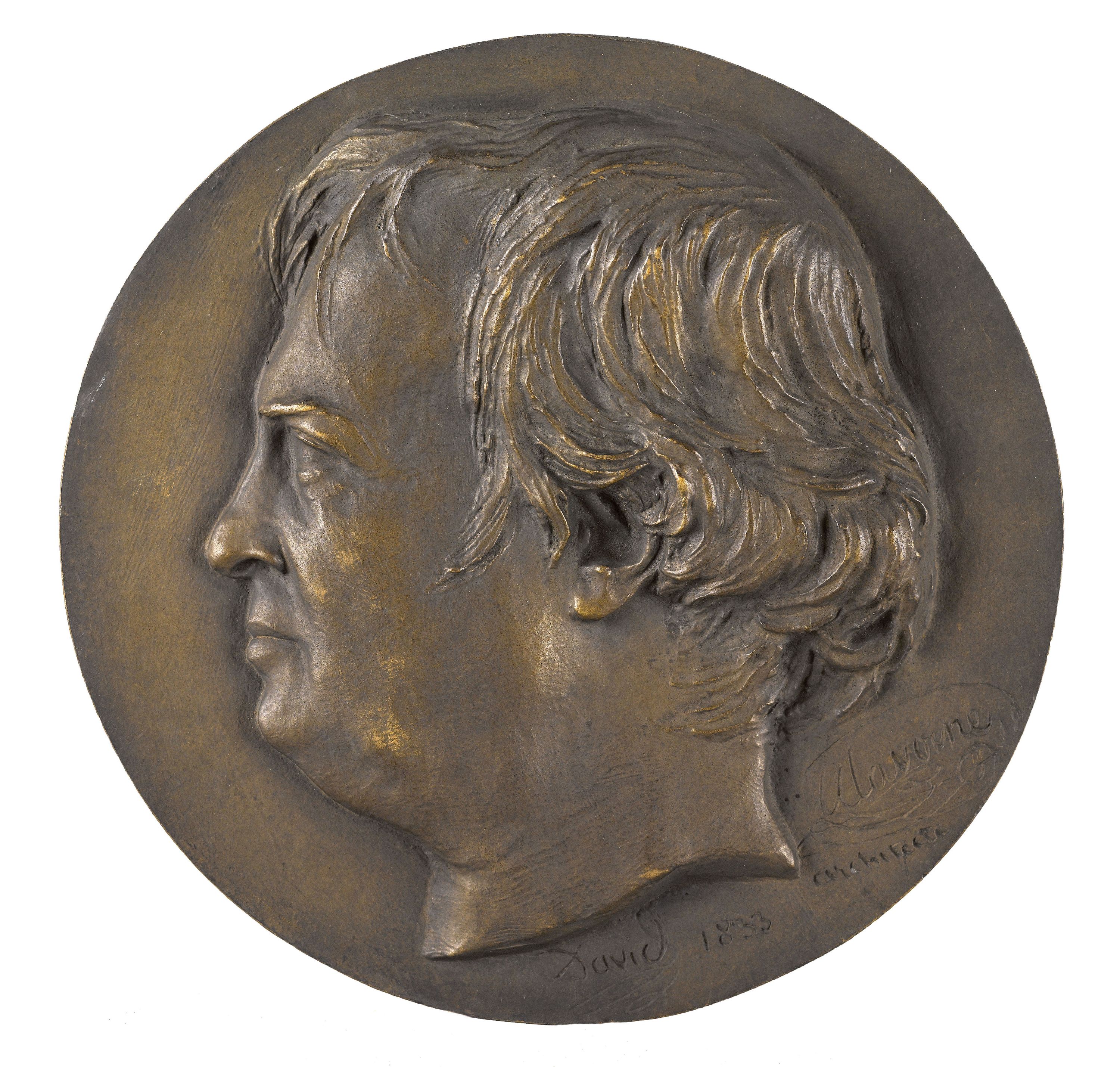 David d'Angers, Portrait de Jean-Antoine Alavoine (1776-1834), architecte