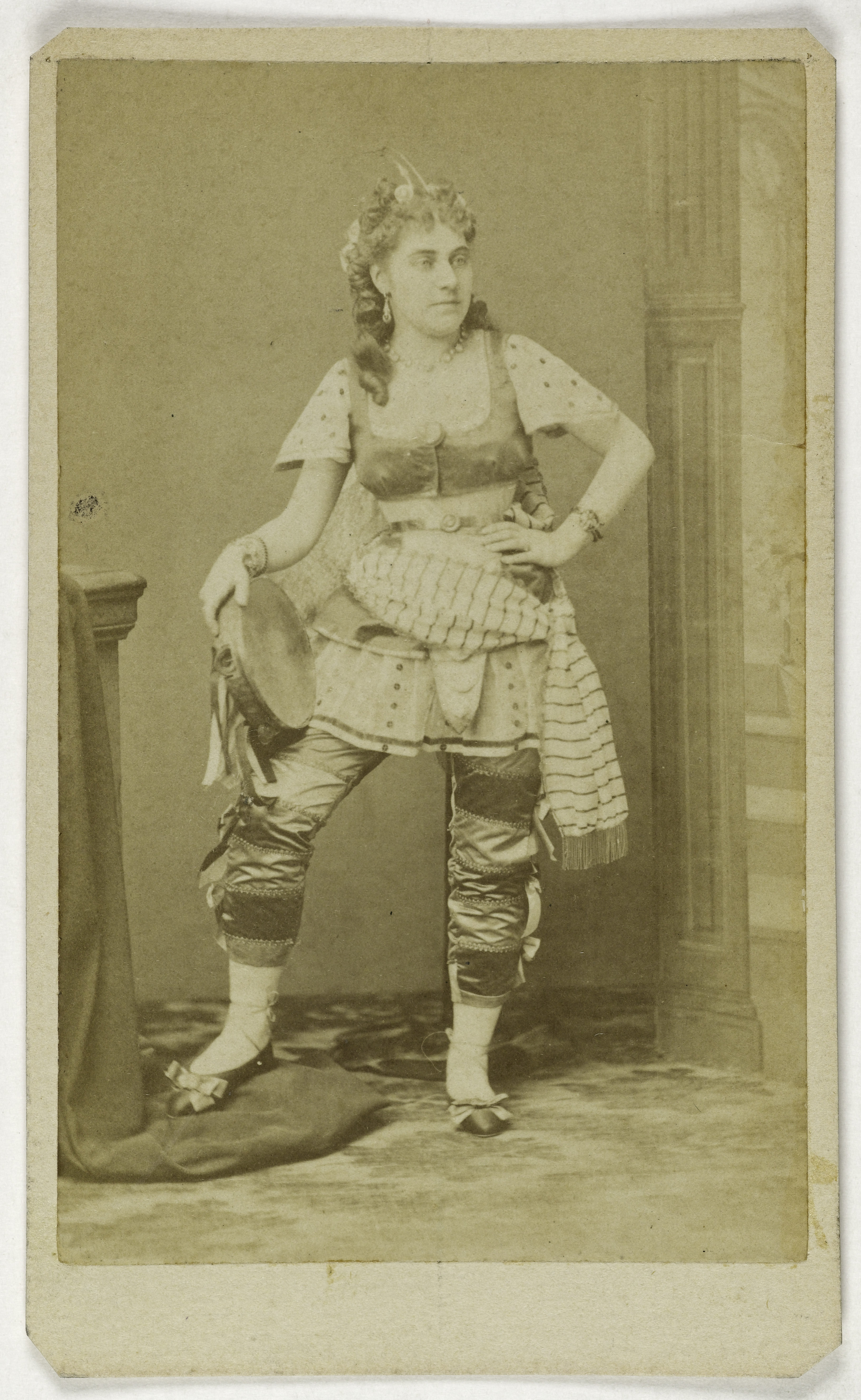Anonyme, Portrait de Herber, (actrice au théâtre de la Gaité)