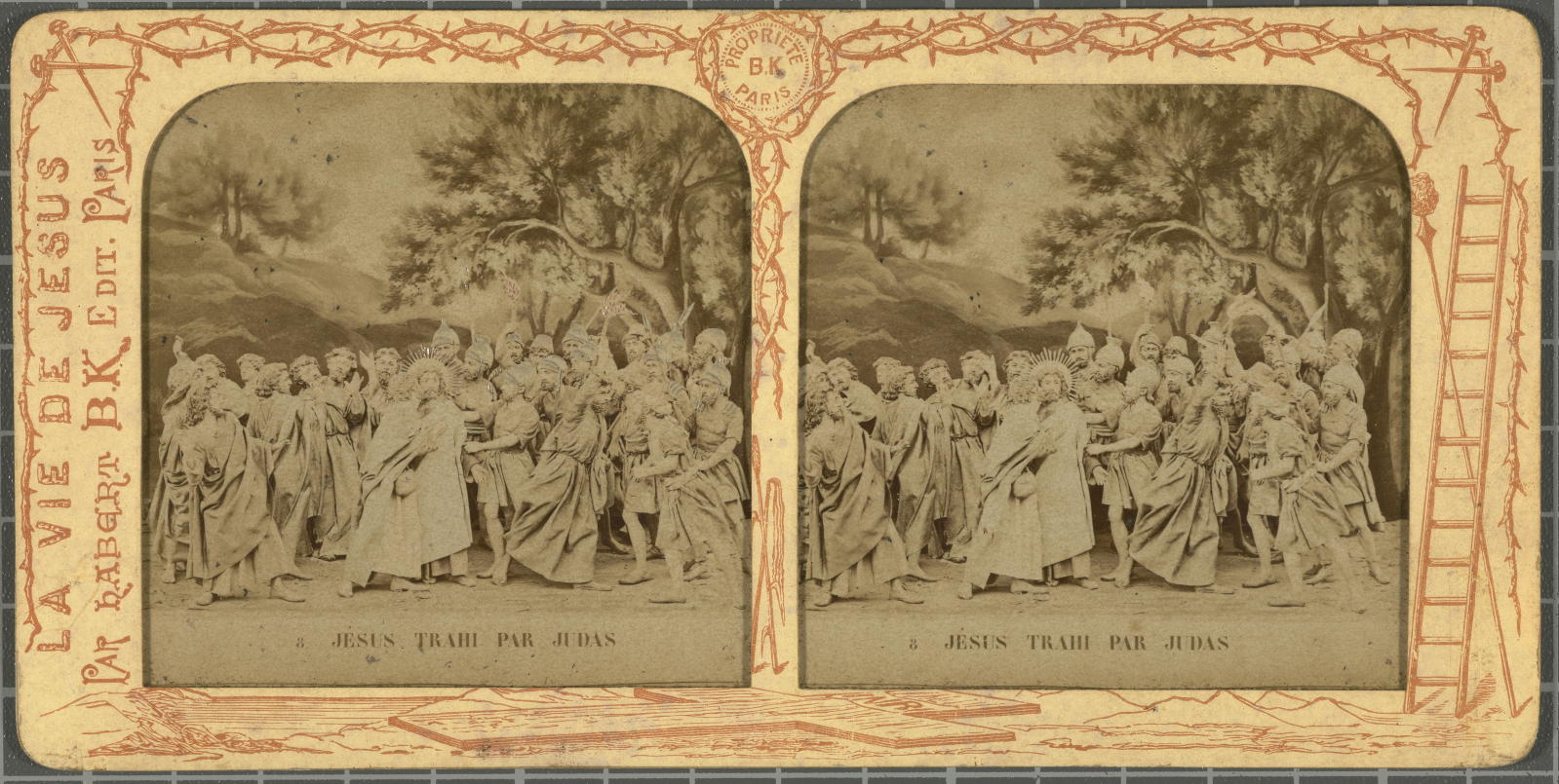 Desconegut, Jésus trahi par Judas B.K. Editeur