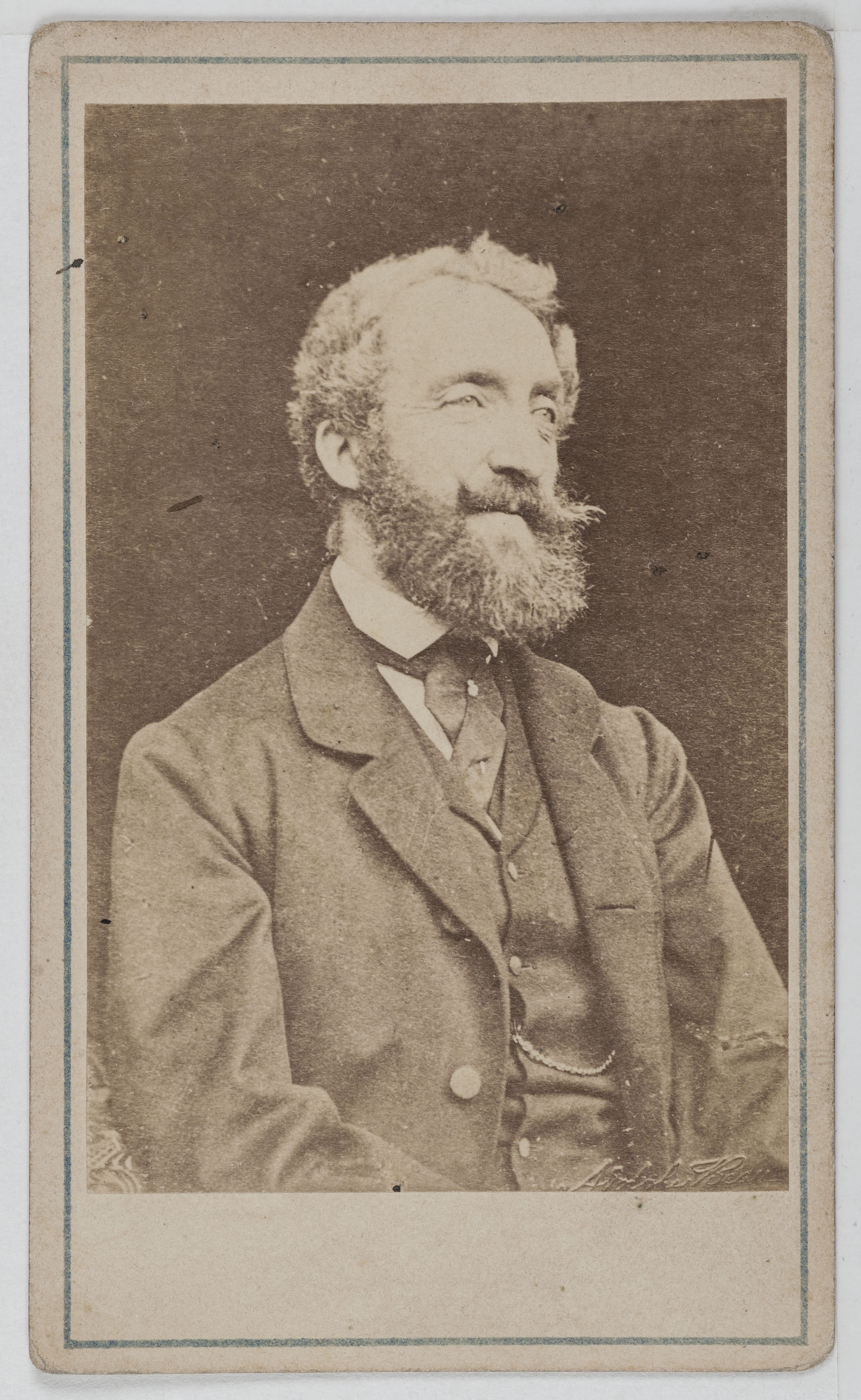 Anonyme, Portrait de Louis Charles d'Orléans (1814-1896), duc de Nemours, deuxième fils du roi Louis-Philippe et lieutenant général.