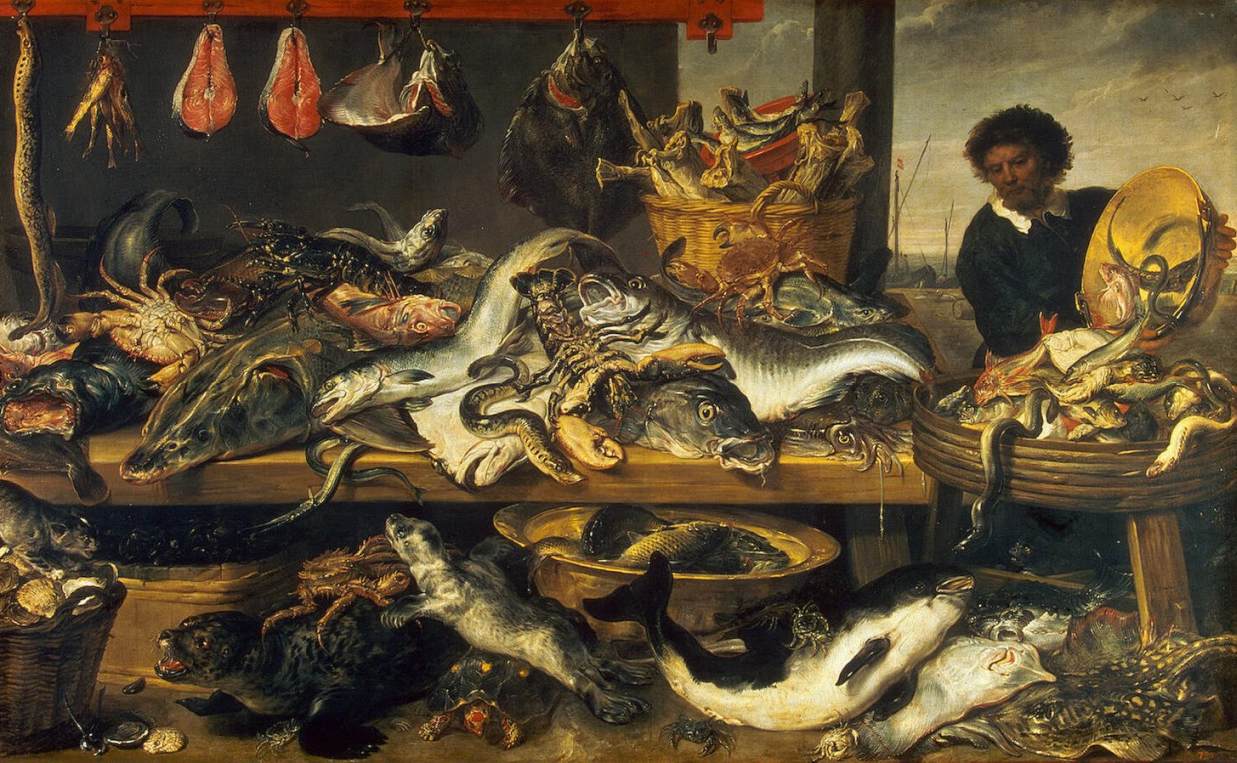 Frans Snyders, Fish Market