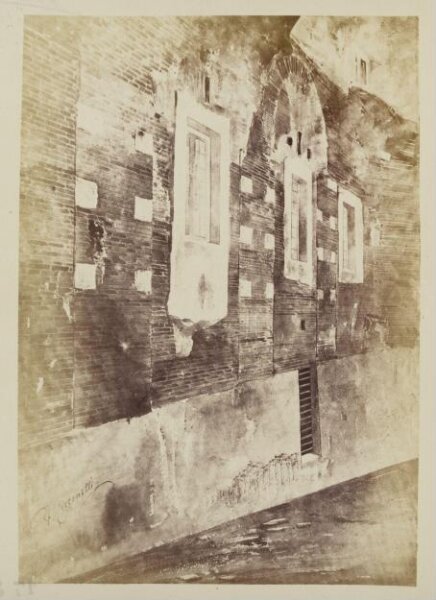 Parker, John Henry, Church of S. Pudentiana. Construction of part of the Palace of the Pudens Family, c. A.D. 50.