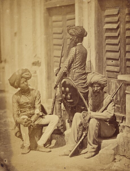 Felice Beato, Men of the Fifteenth Punjab Infantry