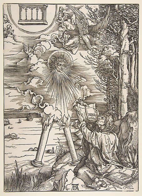 Albrecht Dürer, Saint John Devouring the Book, from "The Apocalypse"