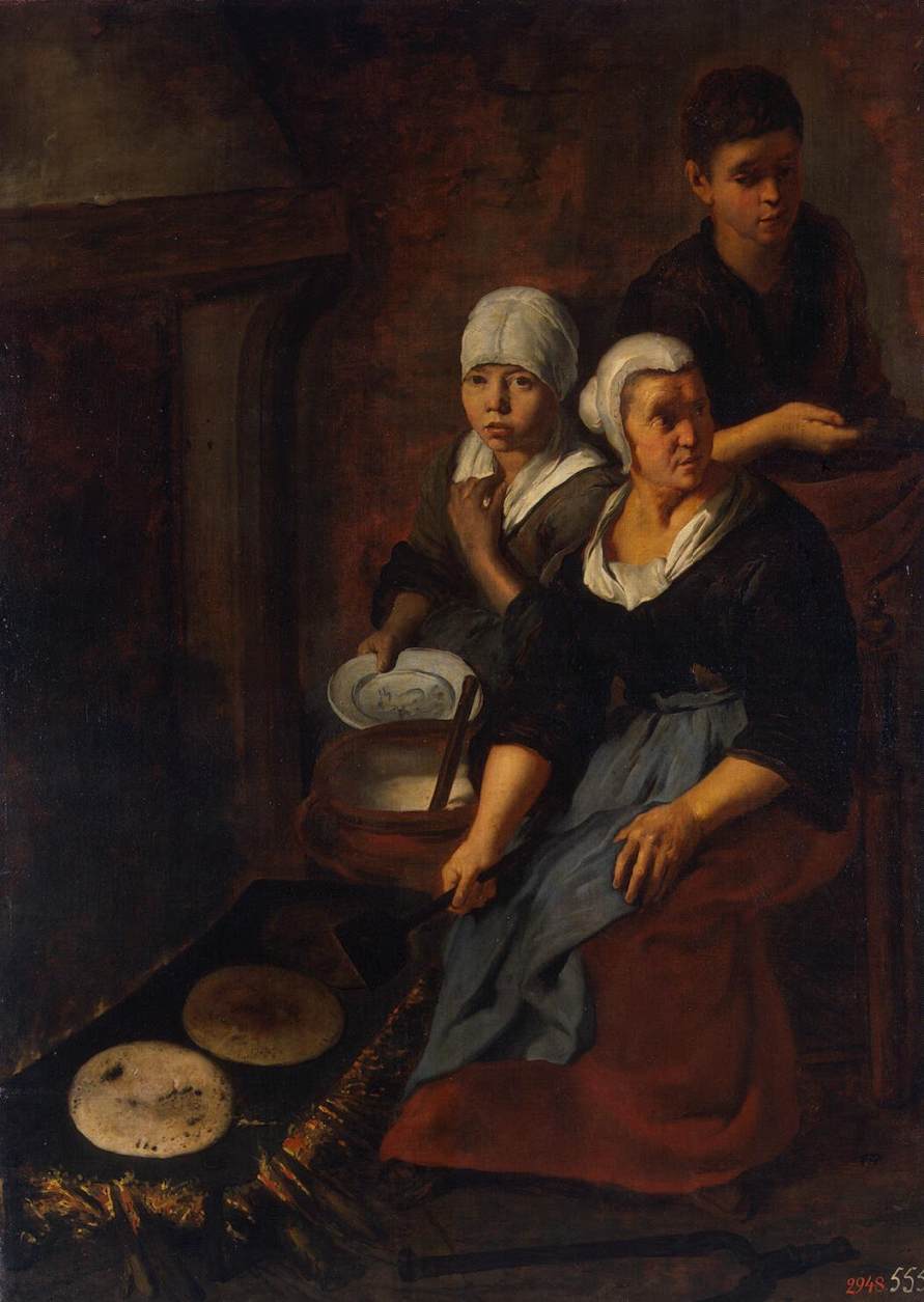 Bartolomé Esteban Murillo, Baking of Flat Cakes