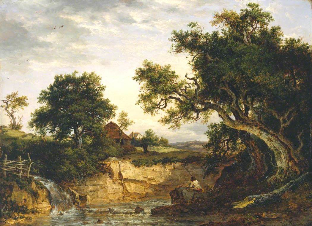 Patrick Nasmyth, A Landscape (‘The Angler’s Nook’)