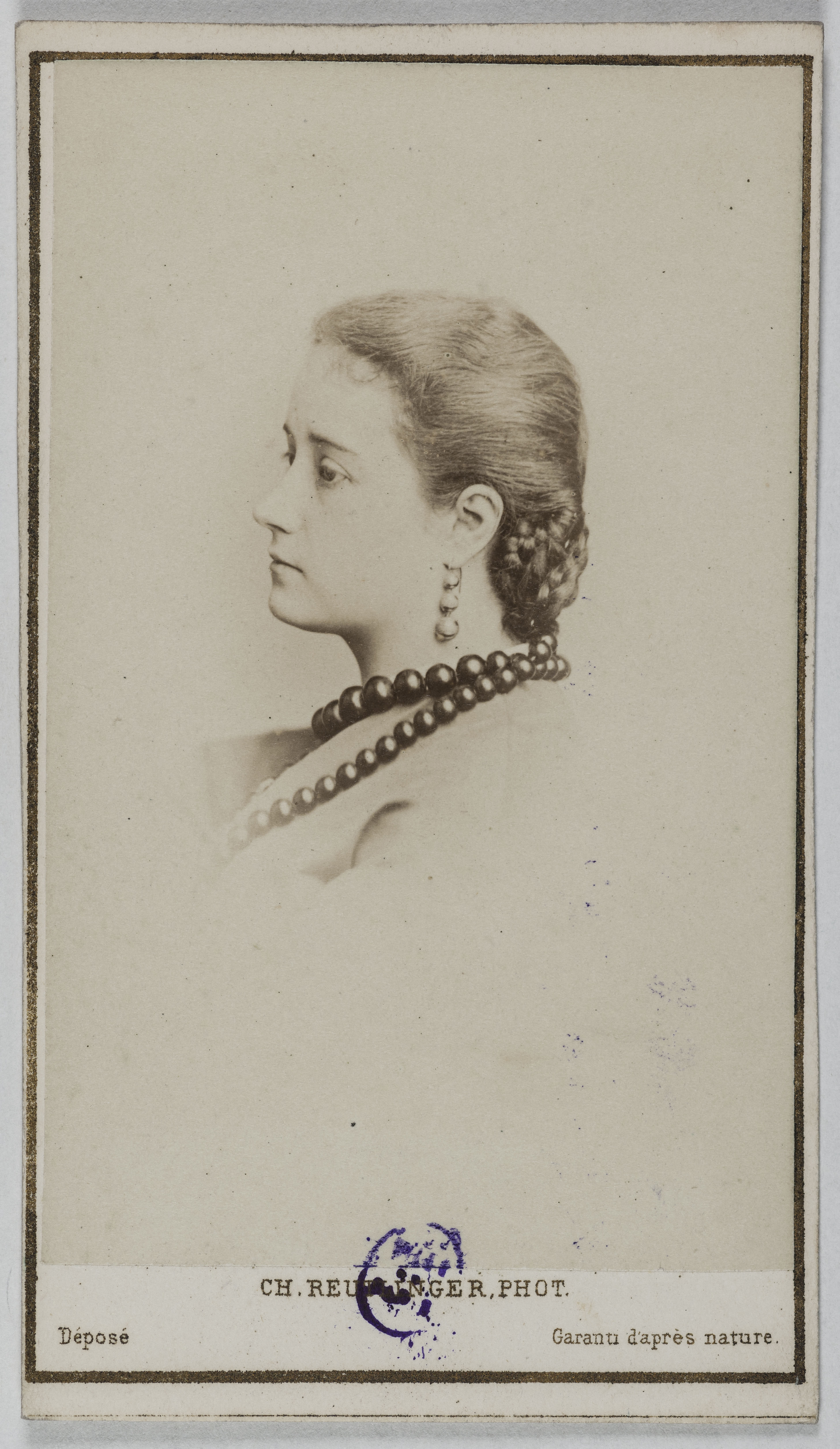 Charles Reutlinger, Portrait de Fiocre Louise, (dit Colin) (danseuse)