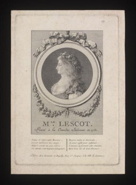 Unknown, Mlle Lescot