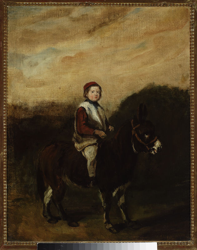 Piotr Michałowski, Artist’s son on a donkey