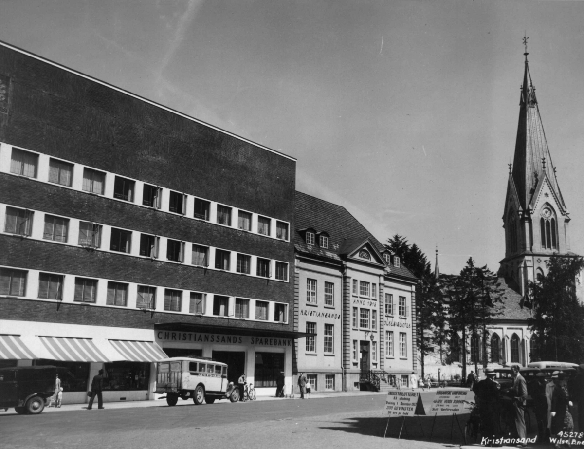 Anders Beer Wilse, Wilse original, Torvet, Kirkegt.