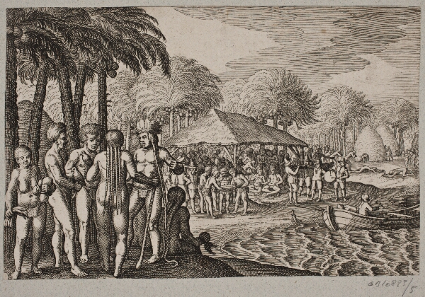 Matthäus Merian (I), Om modtagelsen af hollænderne på en anden ø