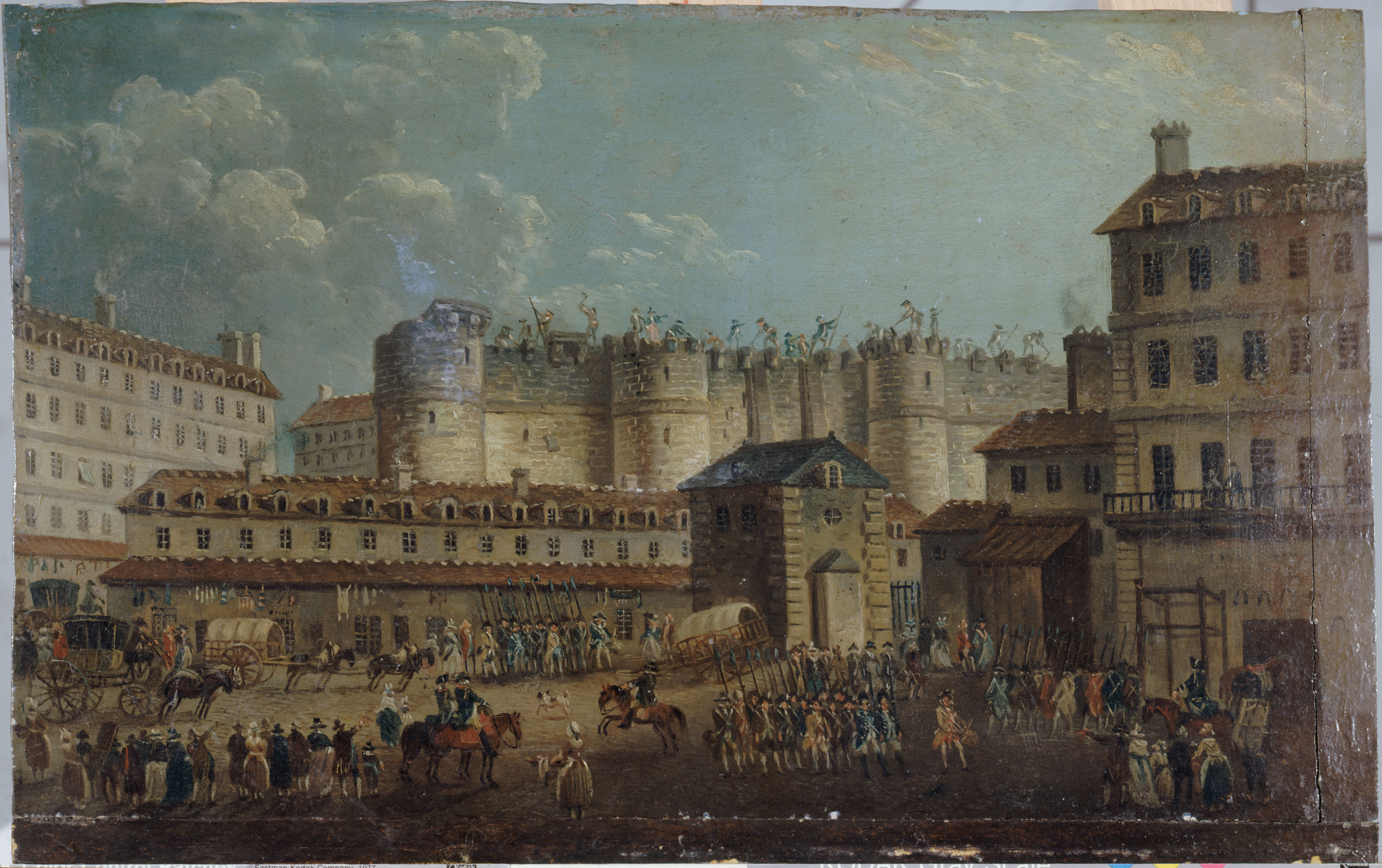 Pierre-Antoine Demachy, Démolition de la Bastille, le 17 juillet 1789