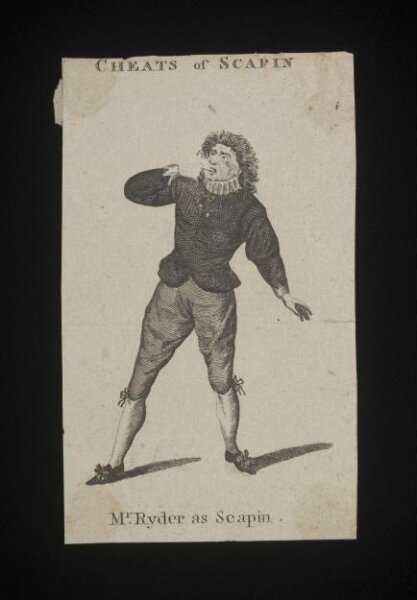 unknown, Mr Ryder as Scapin