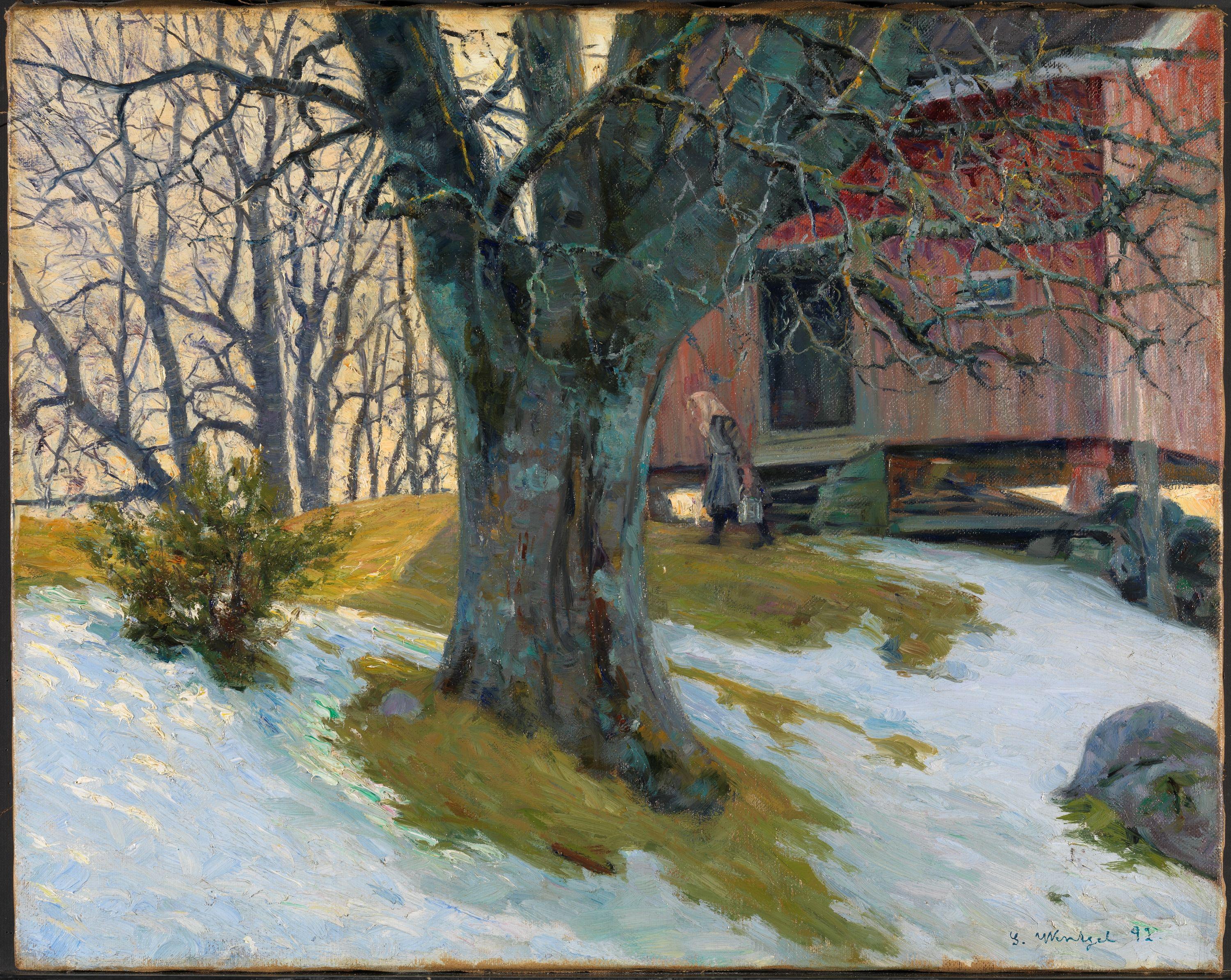 Gustav Wentzel, In April