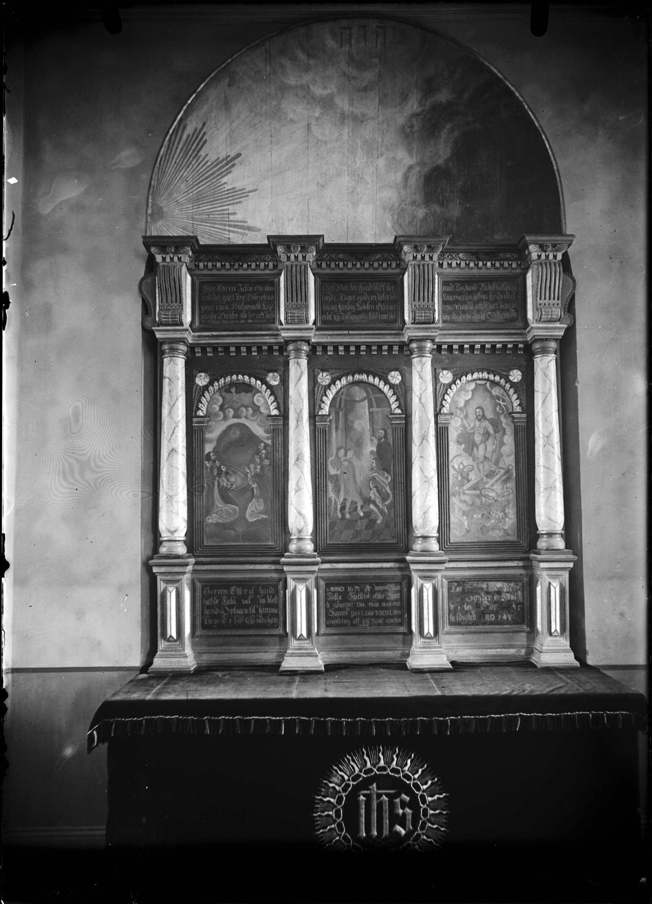 Axel Forssén, Spekeröds kyrka