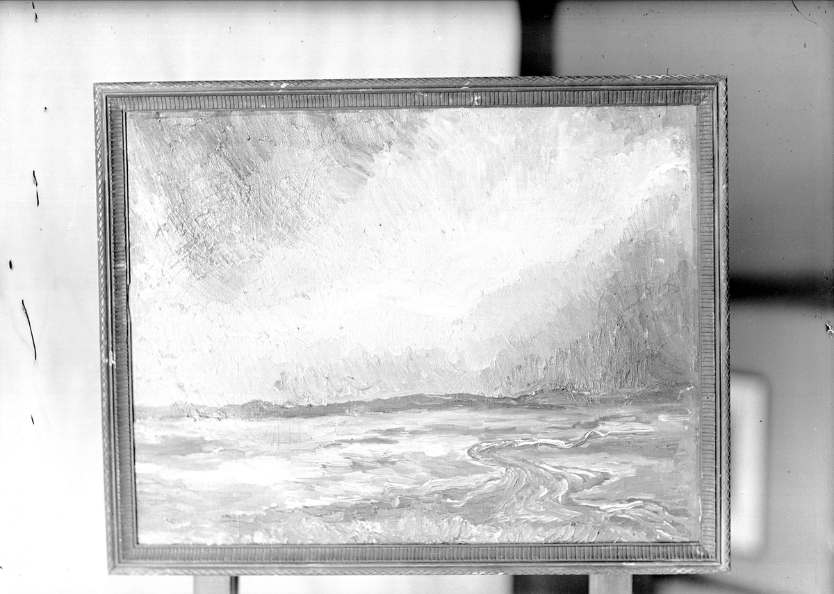 Gunnar Sundgren, Oil painting - landscape view