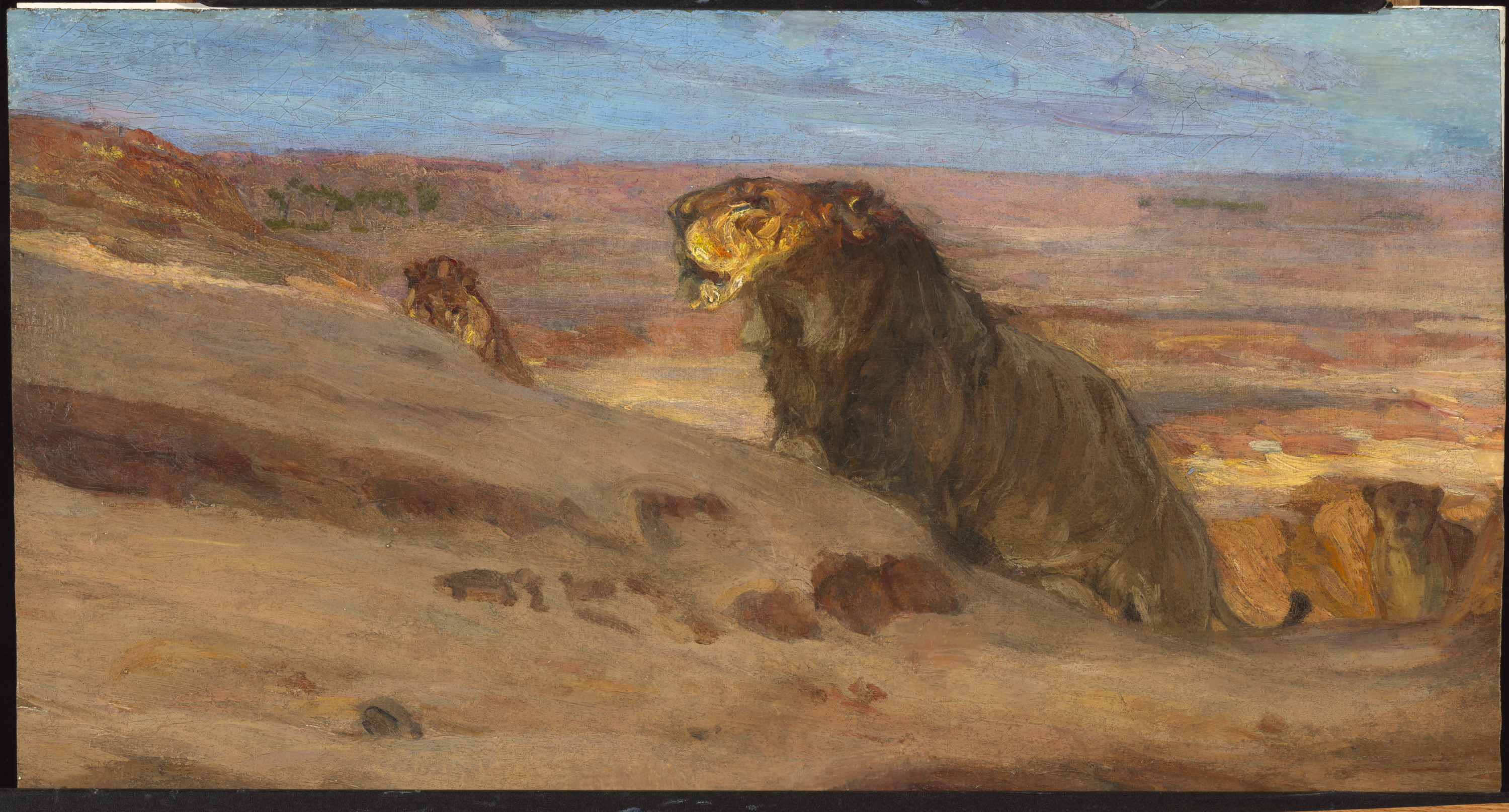 Henry Ossawa Tanner, Lions in the Desert
