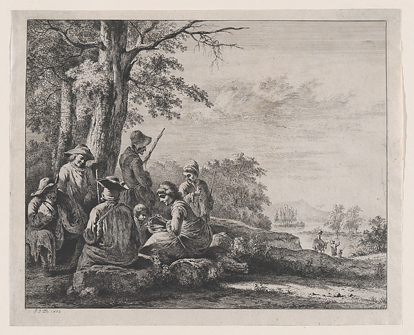 Jean Jacques de Boissieu, Peasants Resting