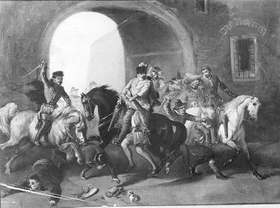 Karel Frederik Bombled, Anno 1577. Don Juan neemt het slot te Namen bij verrassing in